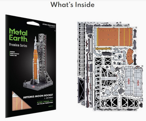Artemis Moon Rocket - Premium Series Metal Earth