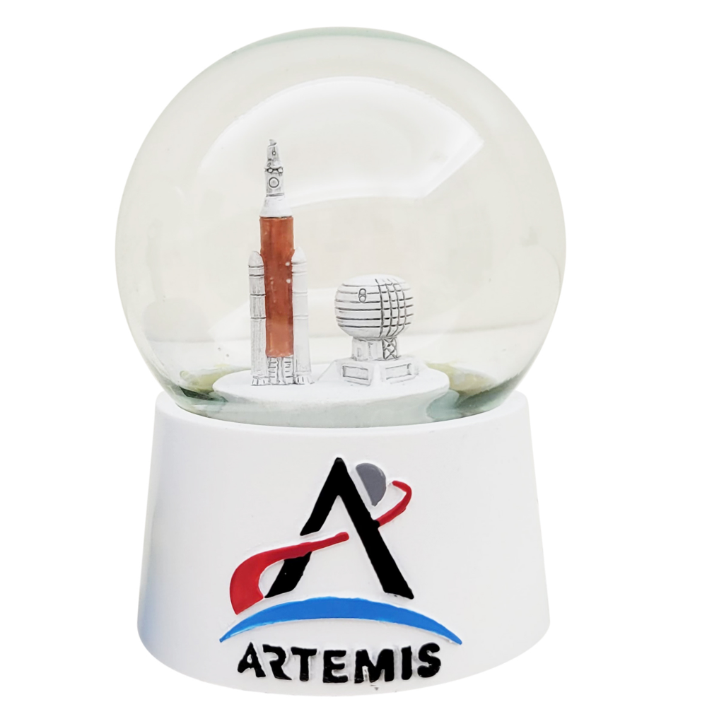 Artemis Snow Globe