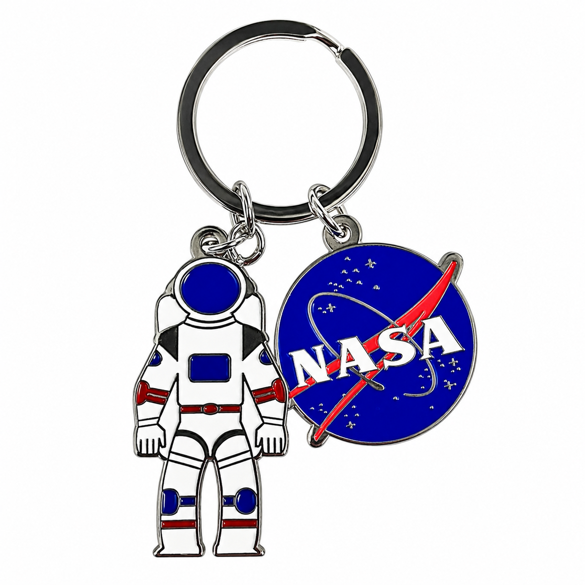 Astronaut Nasa Keychain Big Logo