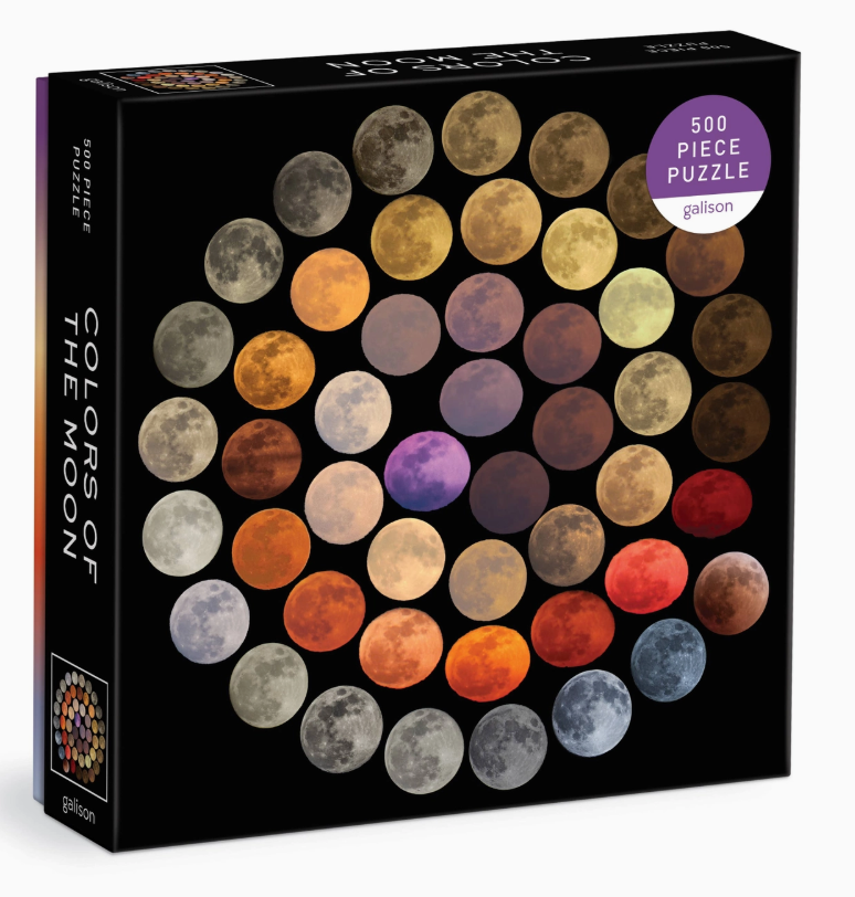 Colors of the Moon 500 piece puzzle