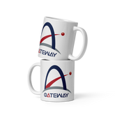 Gateway White glossy mug