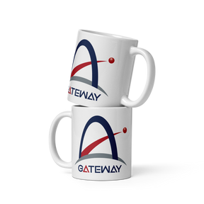 Gateway White glossy mug