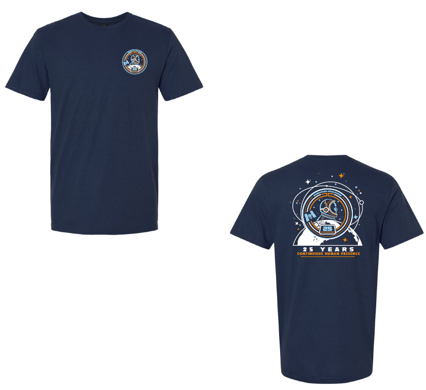 ISS 25th Anniversary Tshirt