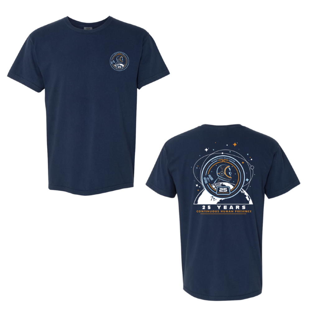 ISS 25th Anniversary Tshirt