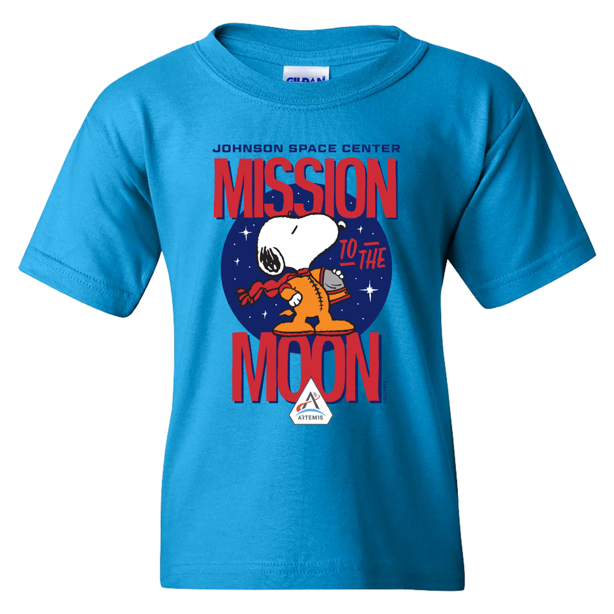 Maglietta Donna Peanuts Snoopy Astronomical Outline - T-shirt Casual Con Stampa Spaziale