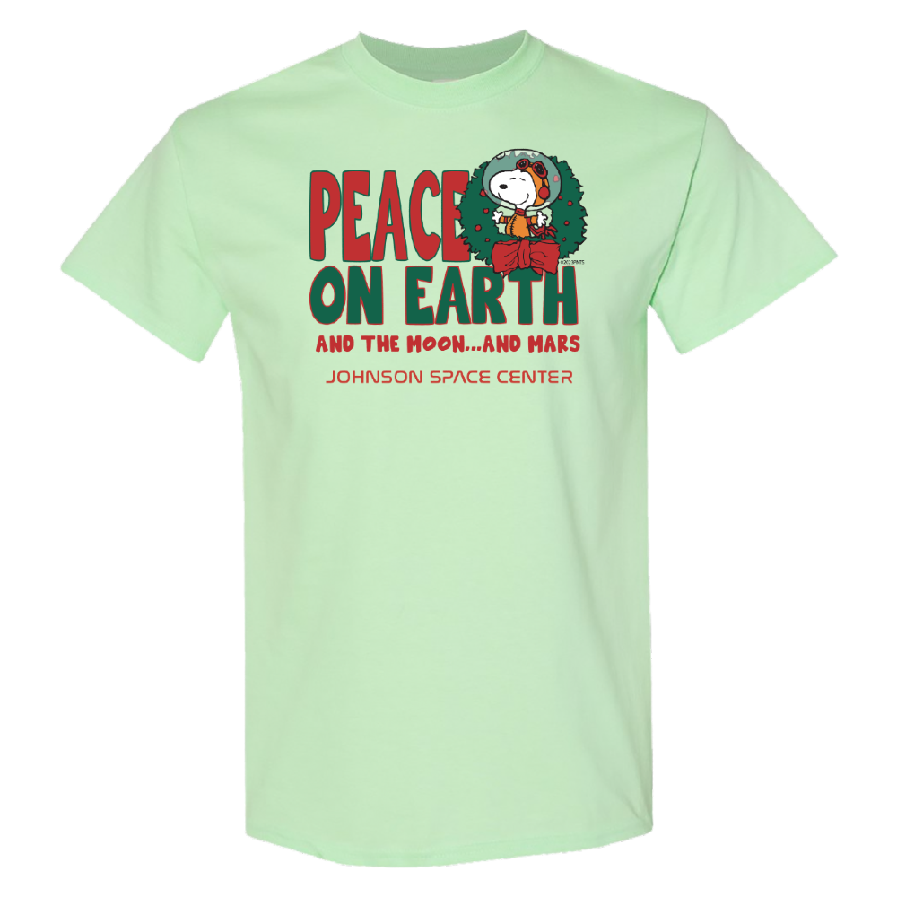 Peanuts Peace On Earth Unisex Tshirt