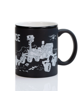 Mars Perseverance Black Matte Mug