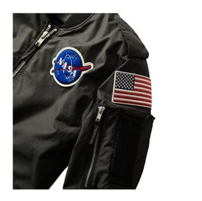 NASA Charcoal Flight Jacket