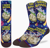 Mens I Need My Space Socks
