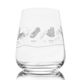 Space Telescopes Wine Glass