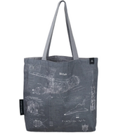 Rocket Technology Canvas Shoulder Tote