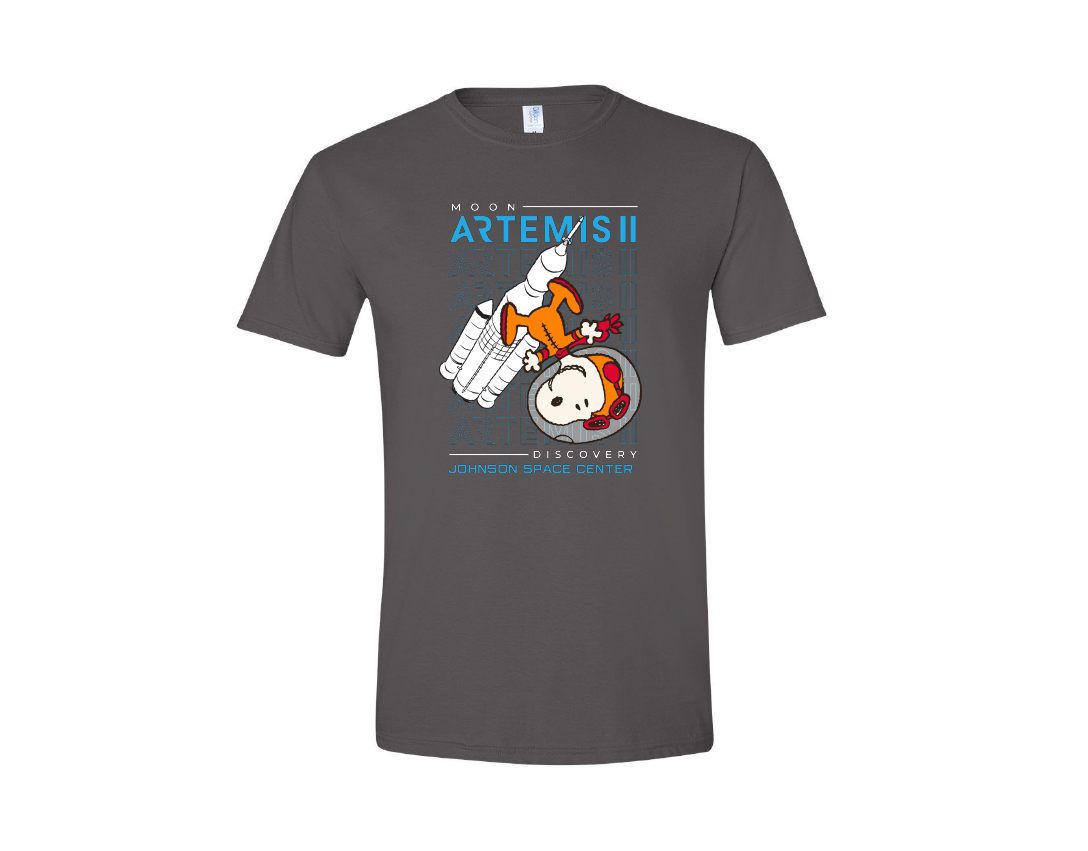Snoopy Artemis II Discovery Unisex T-shirt