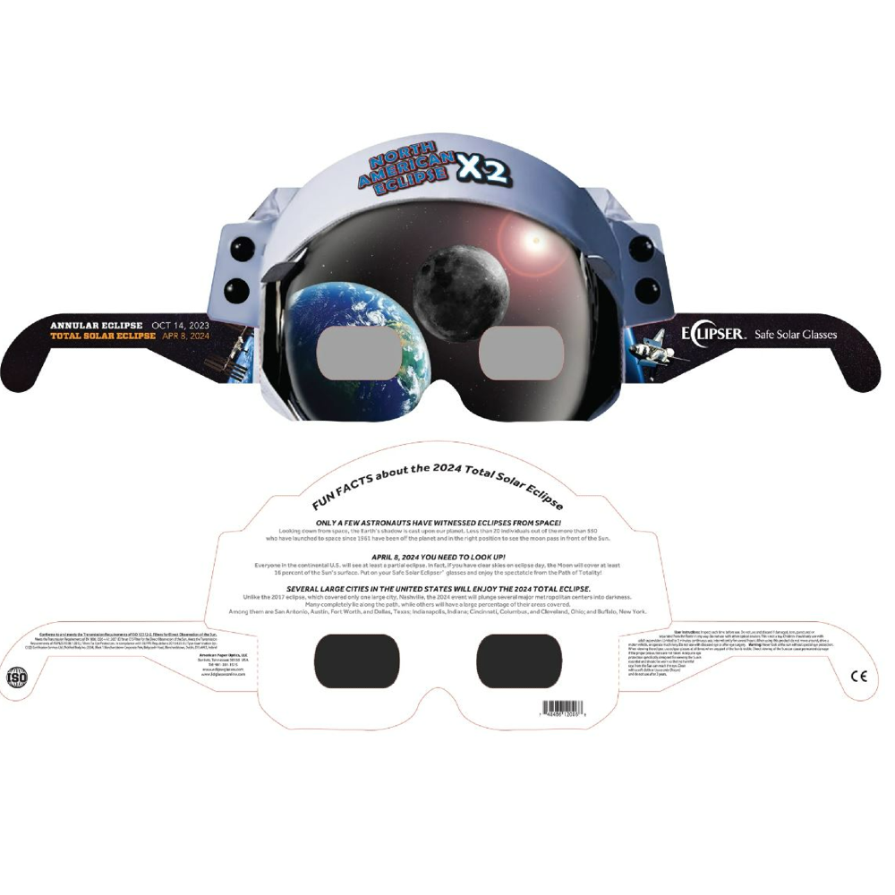 Space Helmet  Eclipse Glasses