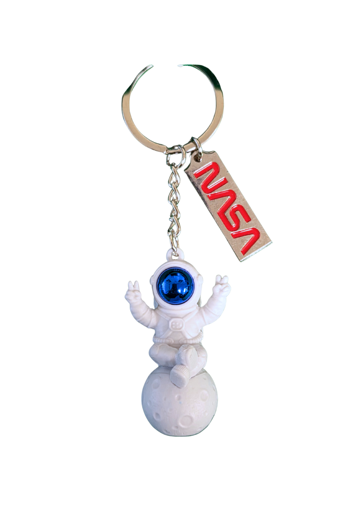 Rubber Astronaut Keychain