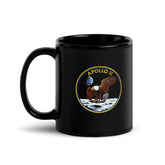 Apollo 11 Black Glossy Mug