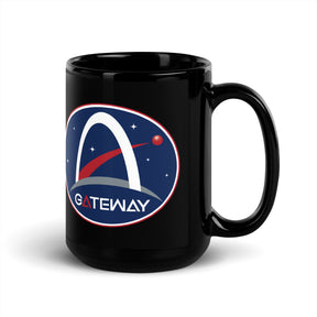 Gateway Program Black Glossy Mug