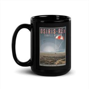 Osiris REx Black Glossy Mug