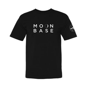 MOON BASE Short Sleeve Tee in Black