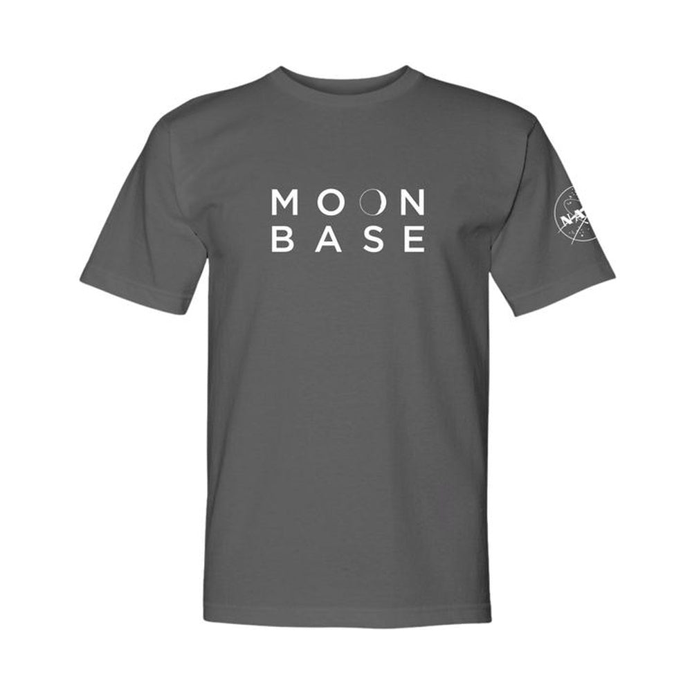 MOON BASE Short Sleeve Tee in Charcoal