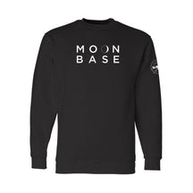 MOON BASE Crewneck Sweatshirt in Black