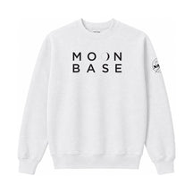 MOON BASE Crewneck Sweatshirt in White