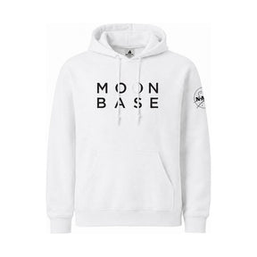 MOON BASE Hoodie in White