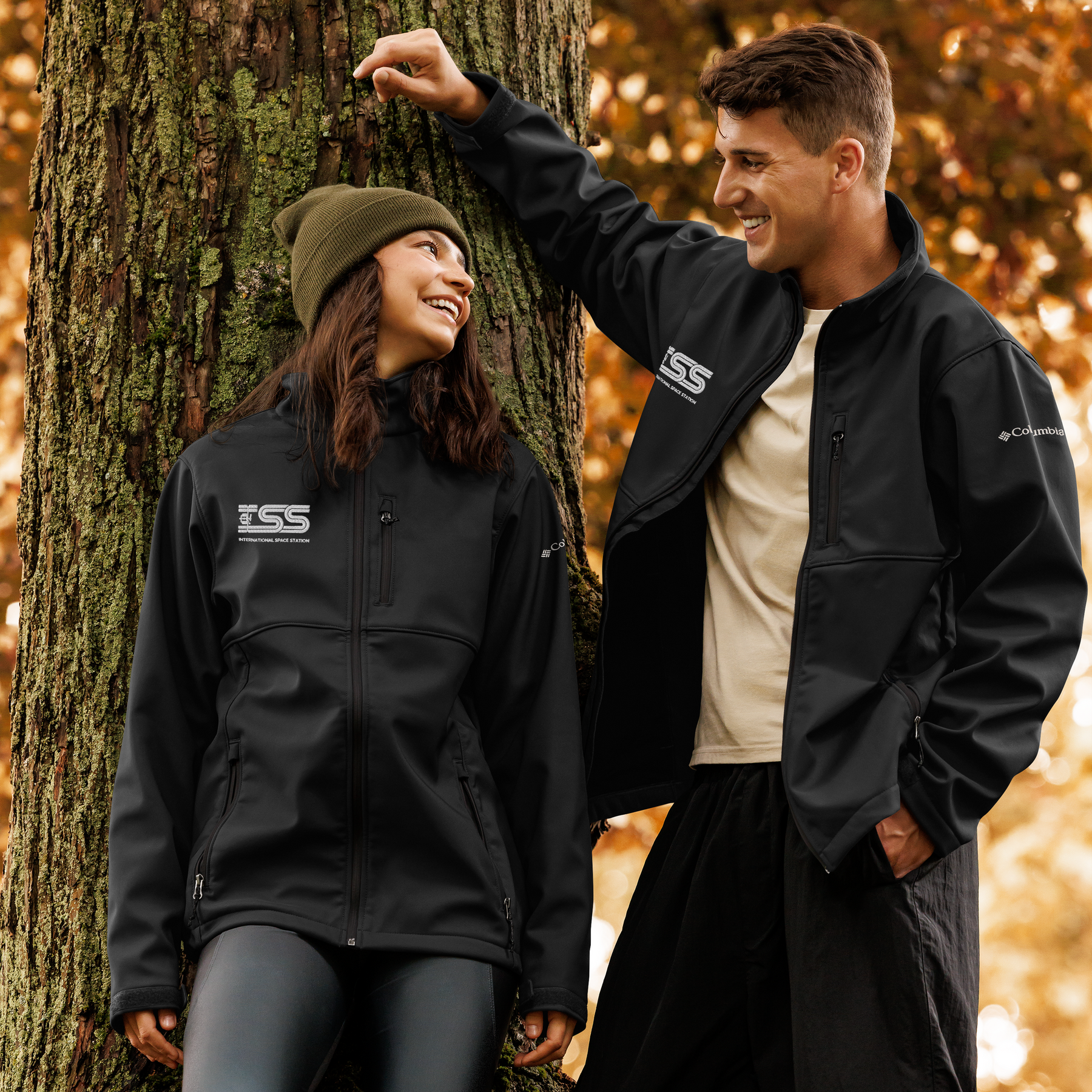 ISS Unisex Columbia Soft Shell Jacket ISS Unisex Columbia Soft Shell Jacket