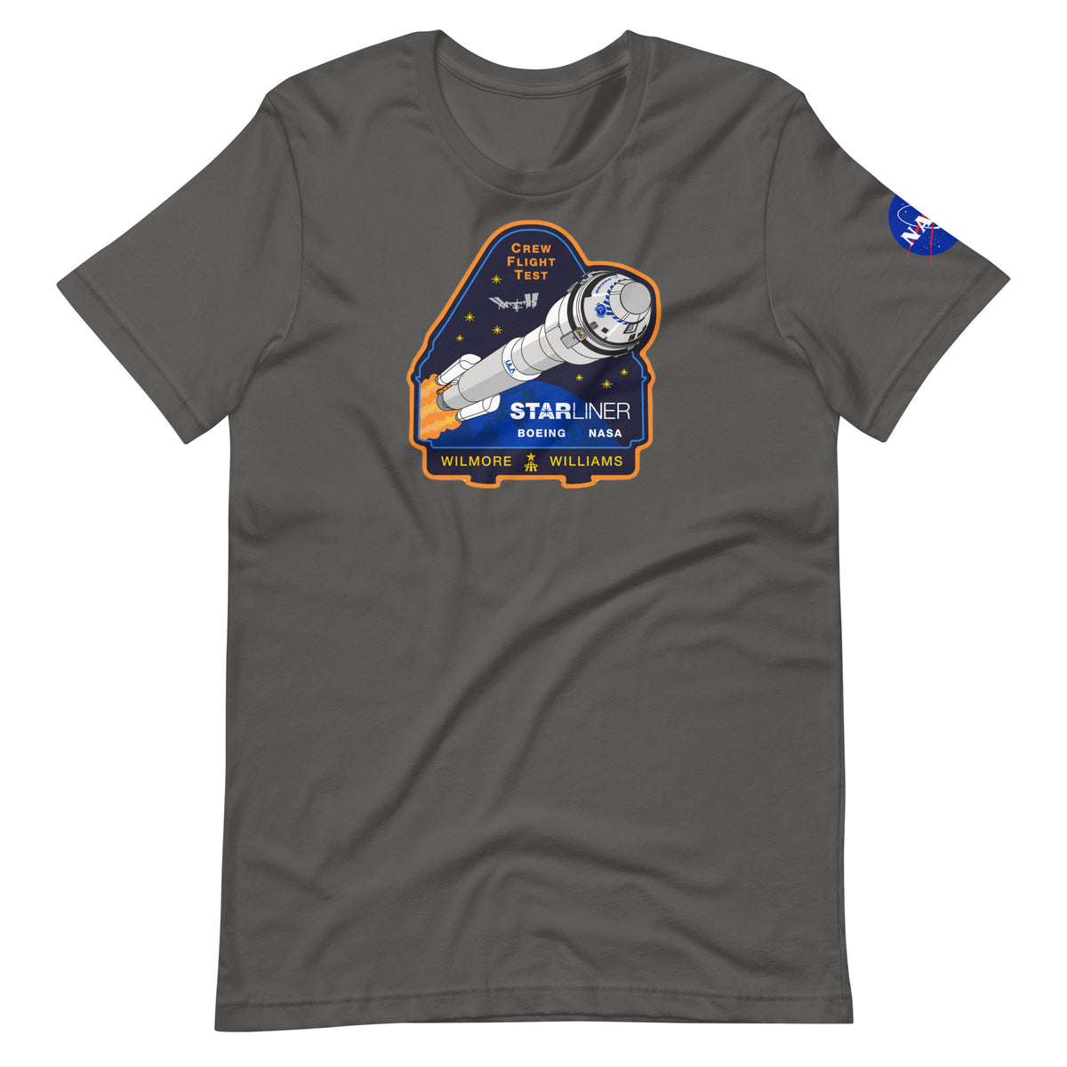 NASA's Boeing Crew Flight Test Unisex T-shirt