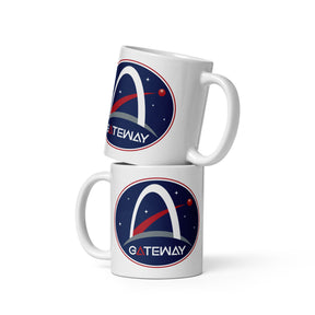 Gateway Program White glossy mug