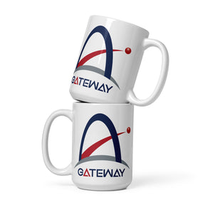 Gateway White glossy mug