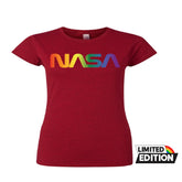 Ladies NASA Worm Pride Tshirt