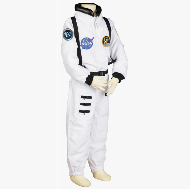 Apollo White Astronaut Flight Suit