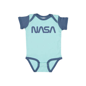 NASA Worm Logo Onesie