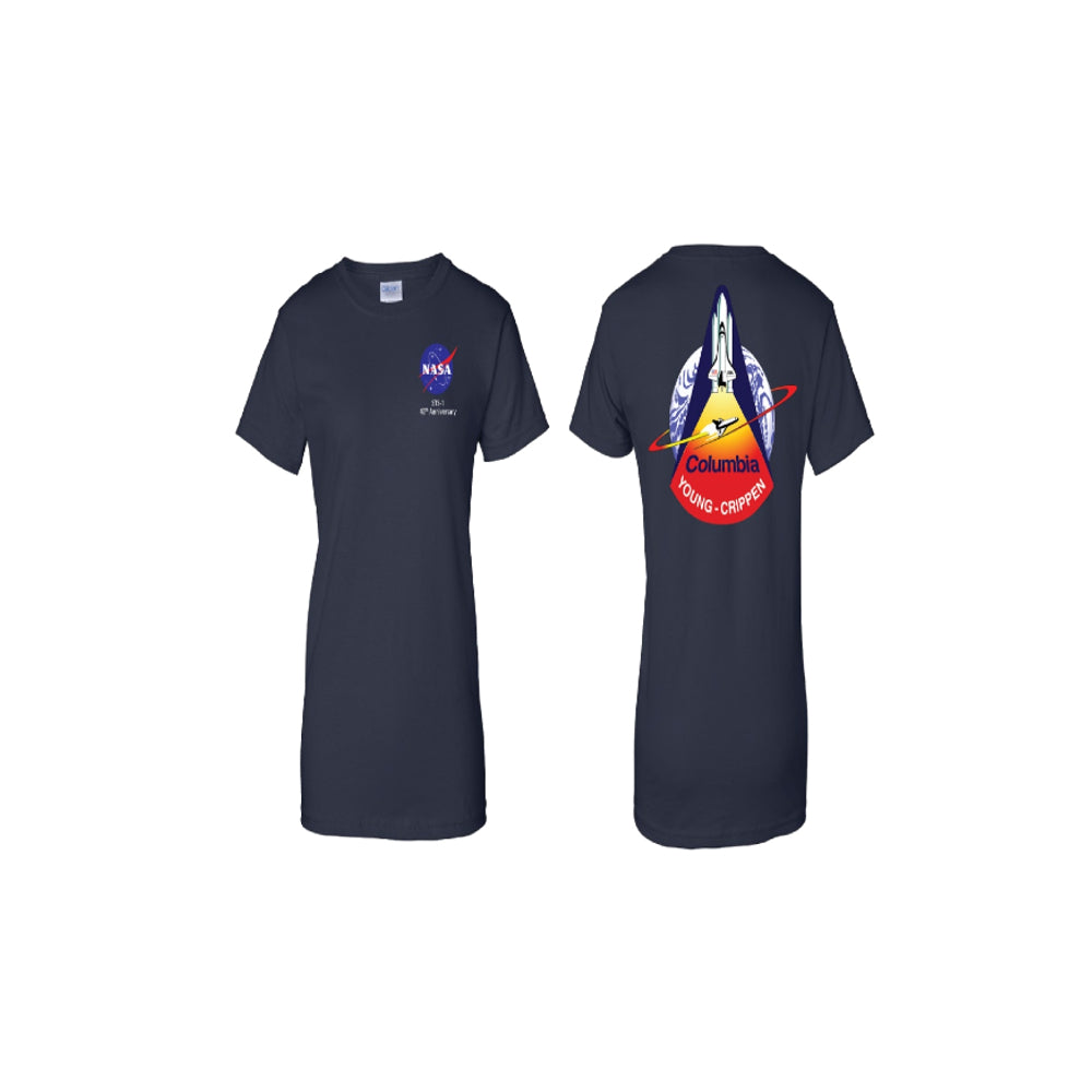 Ladies STS- 1 40th Anniversary Tshirt