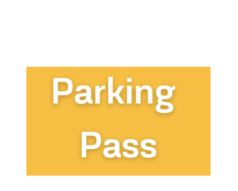FOR KING & COUNTRY Main Street Yellow Parking Pass