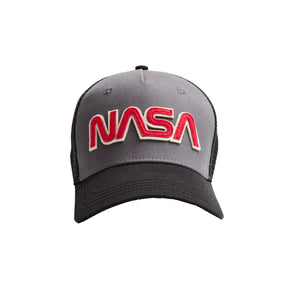 NASA Worm Mesh Trucker Cap