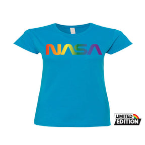 Ladies NASA Worm Pride Tshirt