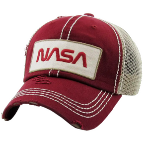 Vintage Rugged Worm cap