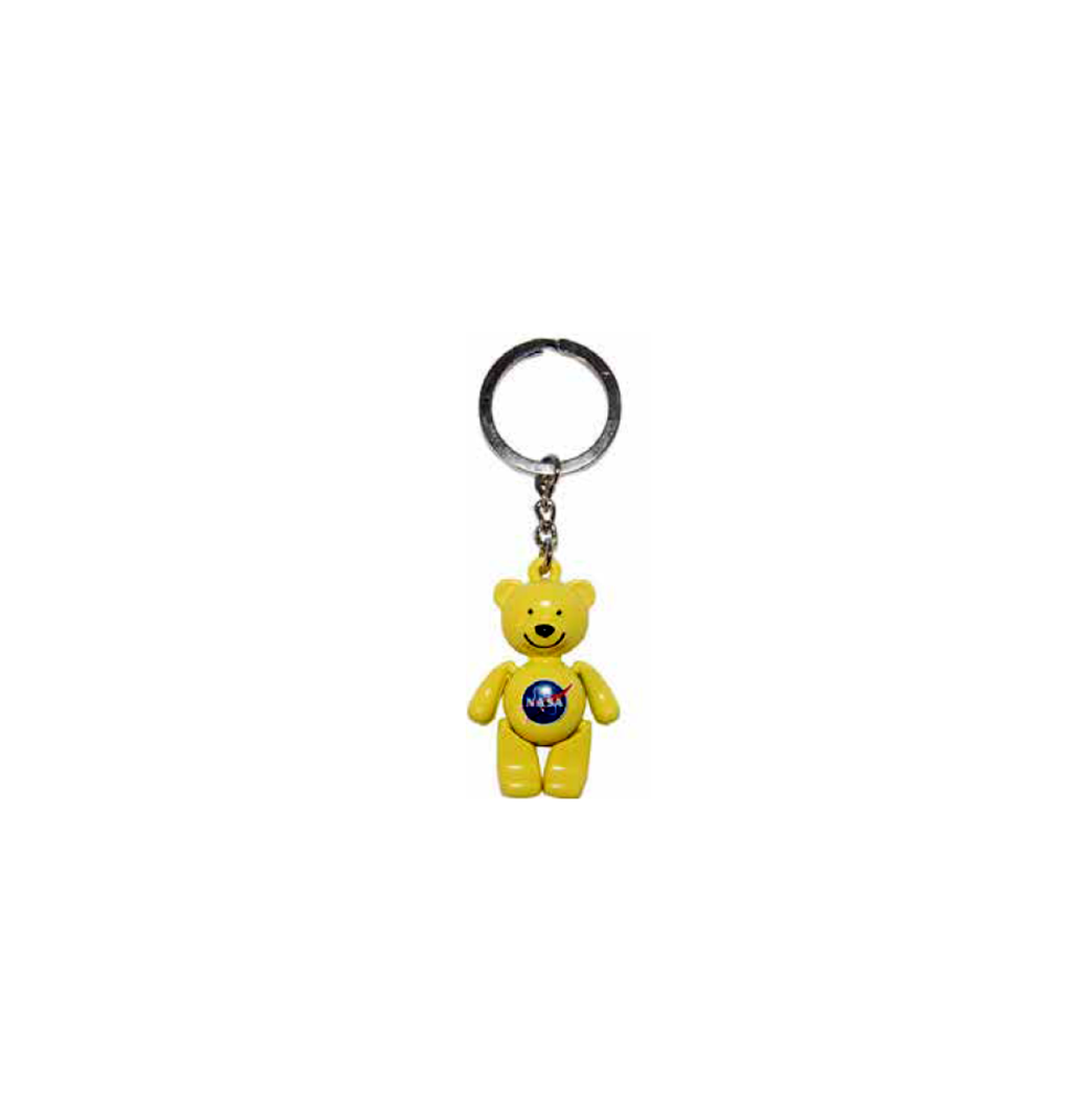 Peanuts Snoopy 4 Plush Keychain Key Chain in Color Yellow Inspired by You.