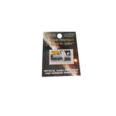 First Man Stamp Pin