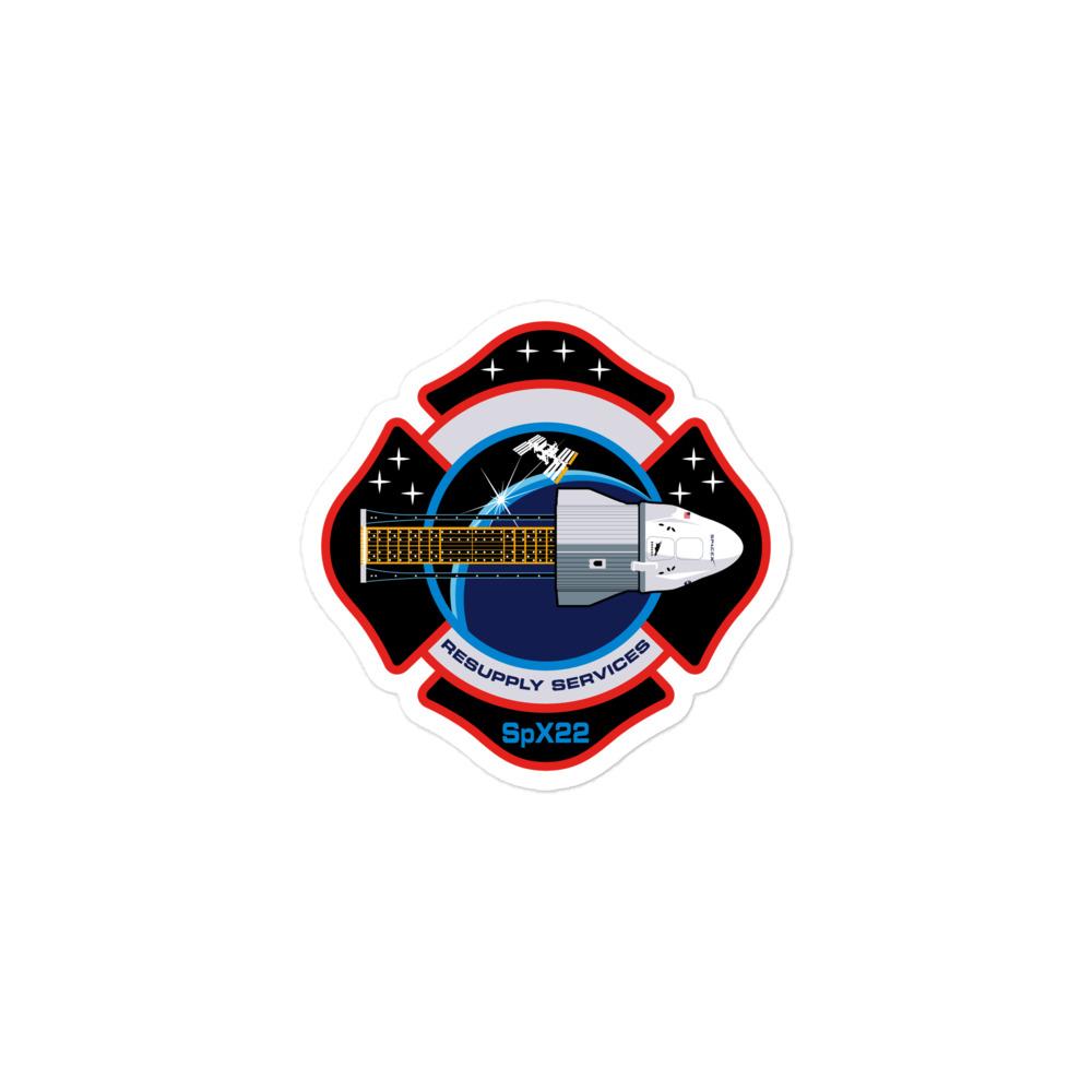 NASA's SpaceX CRS-22 Decal