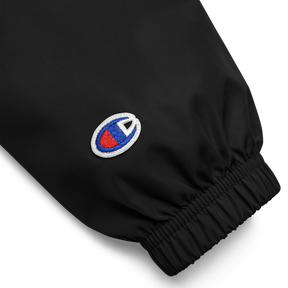 NASA Worm Embroidered Champion Packable Jacket