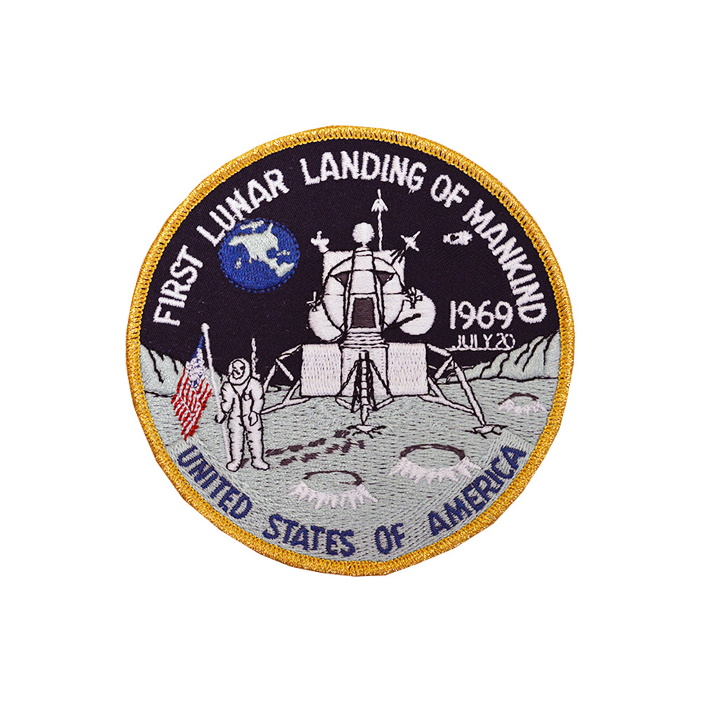 First Lunar Landing Patch