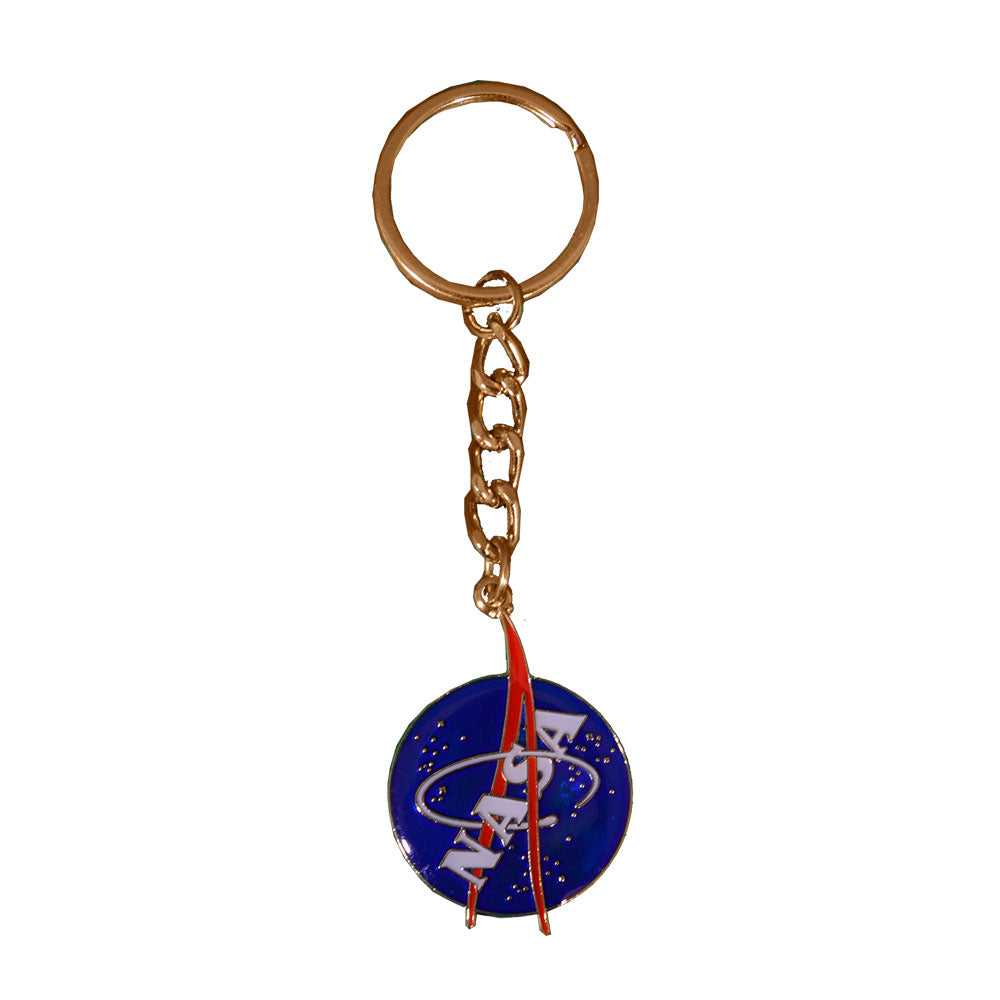 NASA Logo Metal Key Chain