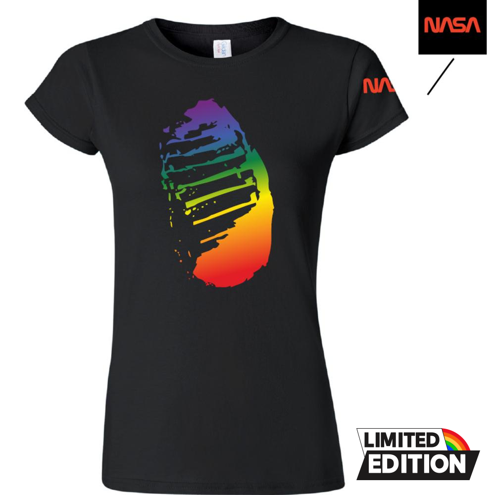 Ladies Pride Footprint T-Shirt