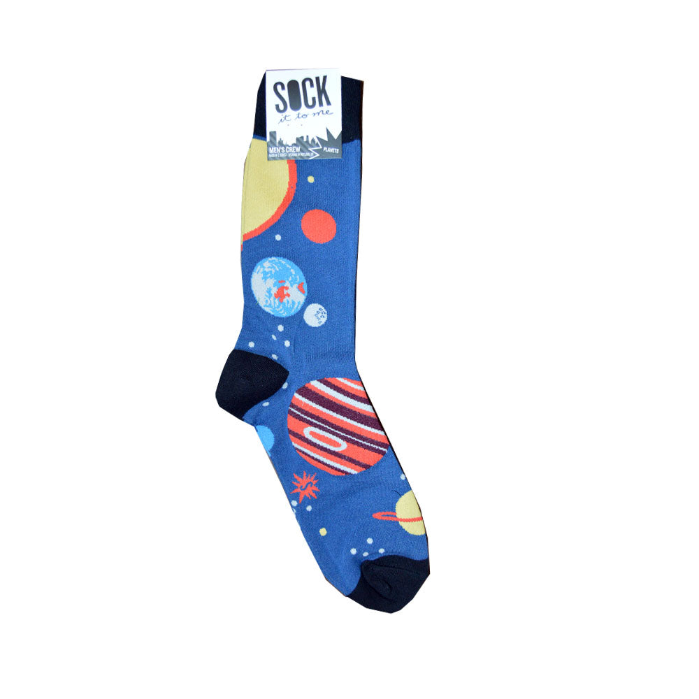 Men's Planets Crew Socks