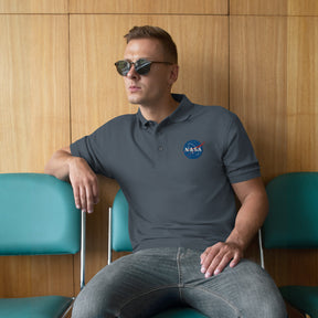 NASA Men's Premium Polo