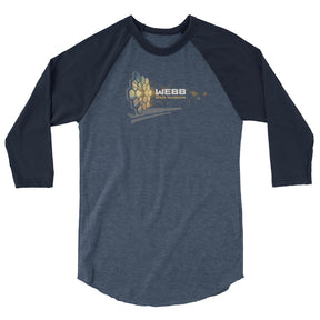 James Webb 3/4 Sleeve Raglan T-Shirt