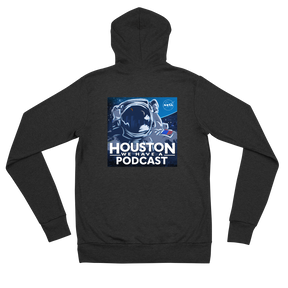 Houston We Have a Podcast Unisex Zip Hoodie