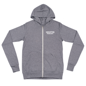 Houston We Have a Podcast Unisex Zip Hoodie